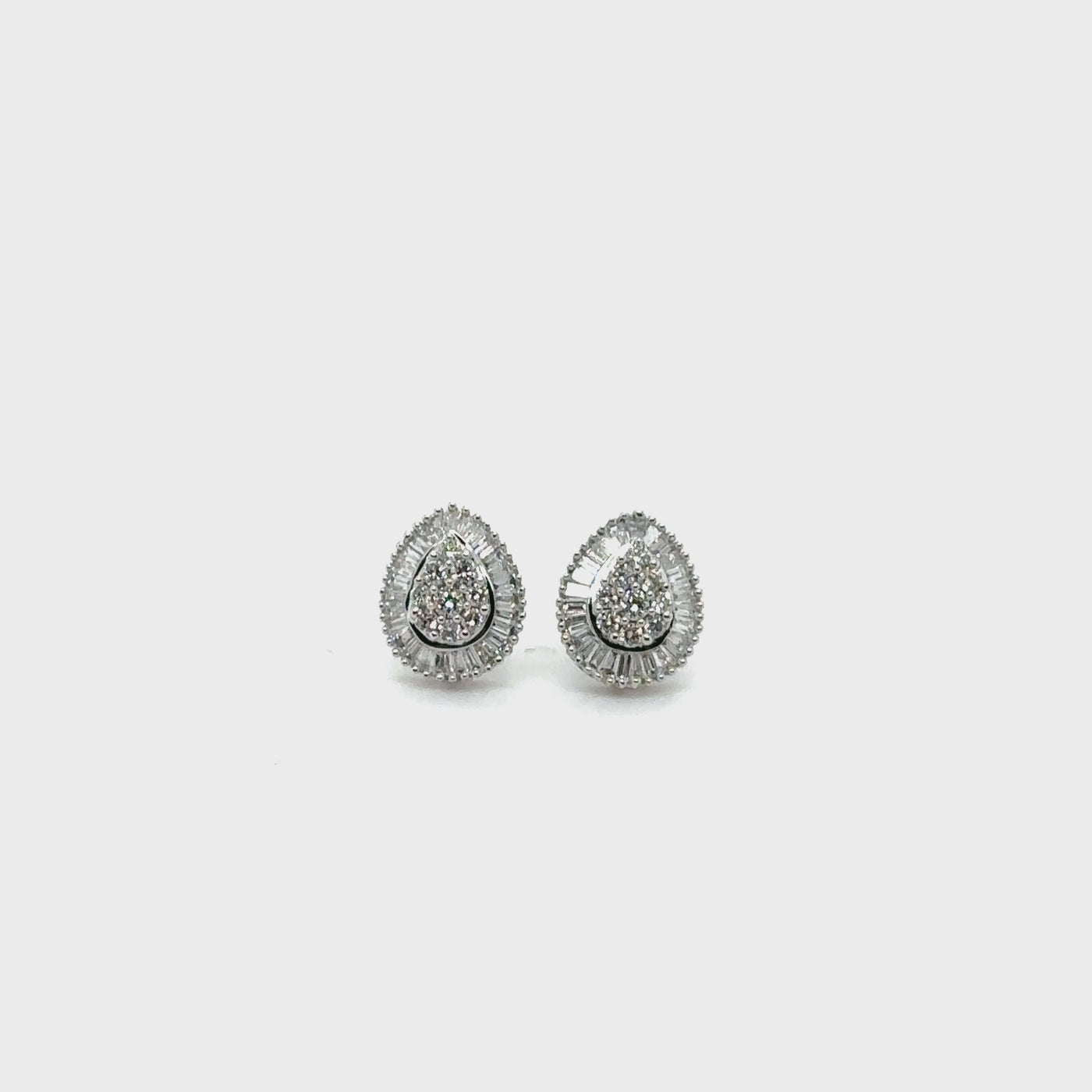 TearDrop Diamond Earrings