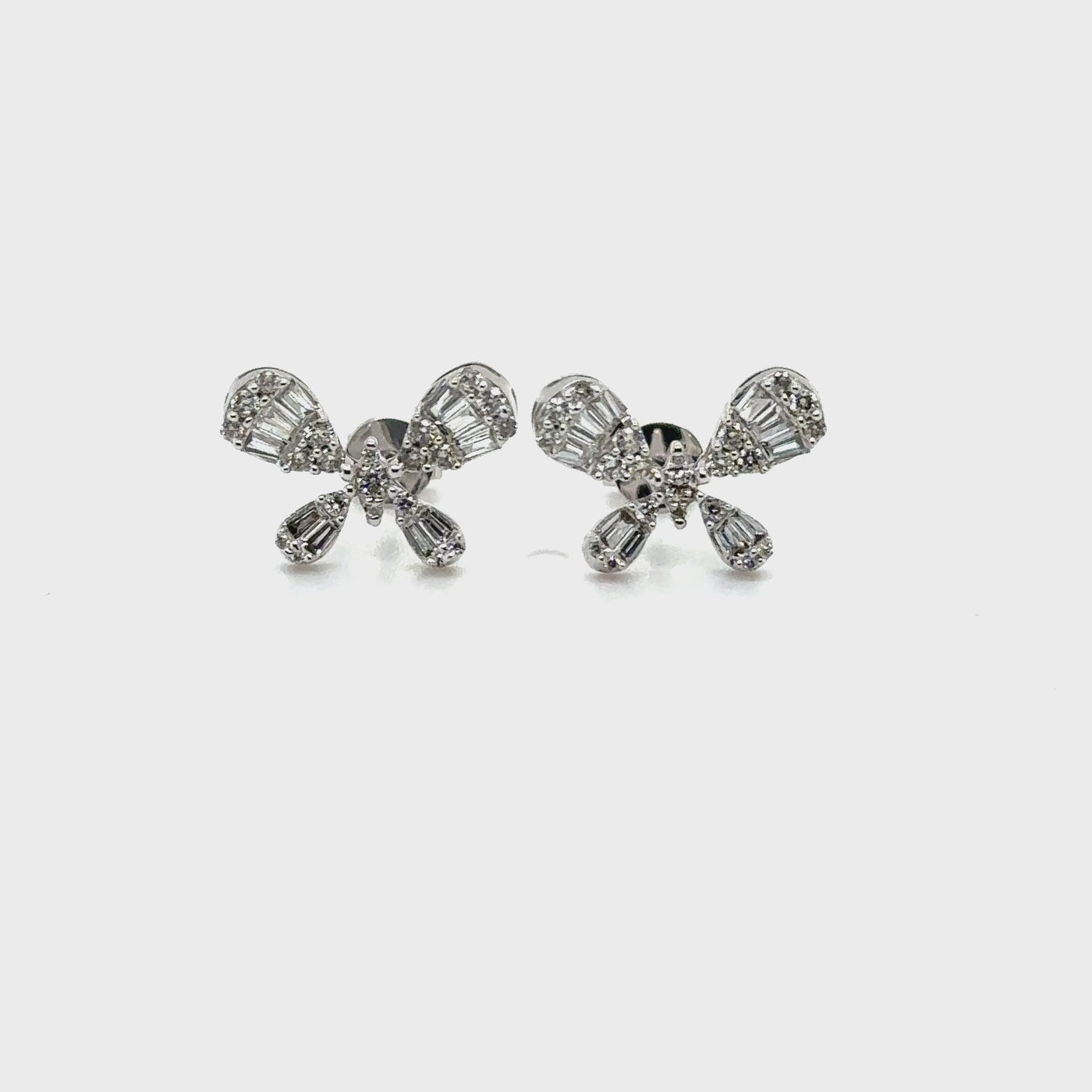 Bettle Diamond Earrings