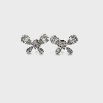 Bettle Diamond Earrings