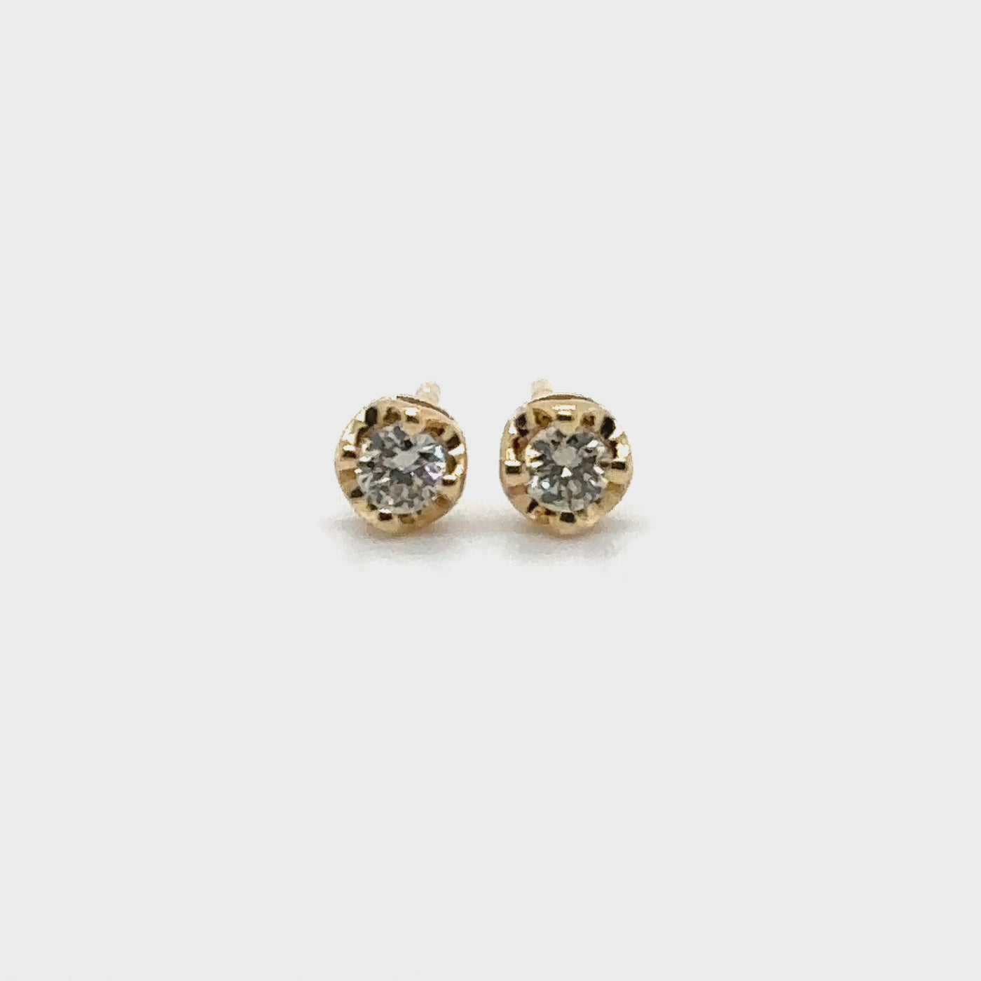 Diamond Stud Earrings