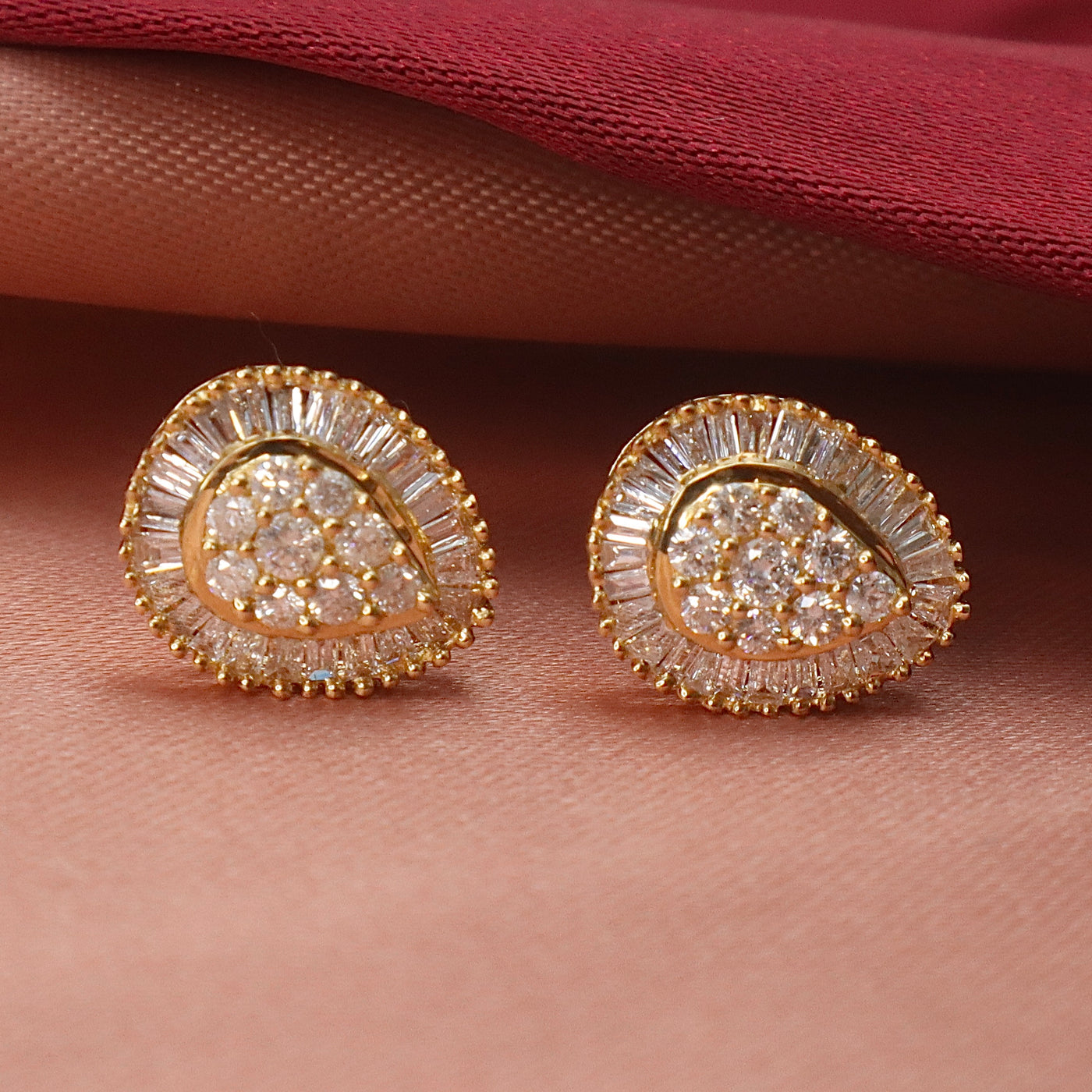 TearDrop Diamond Earrings