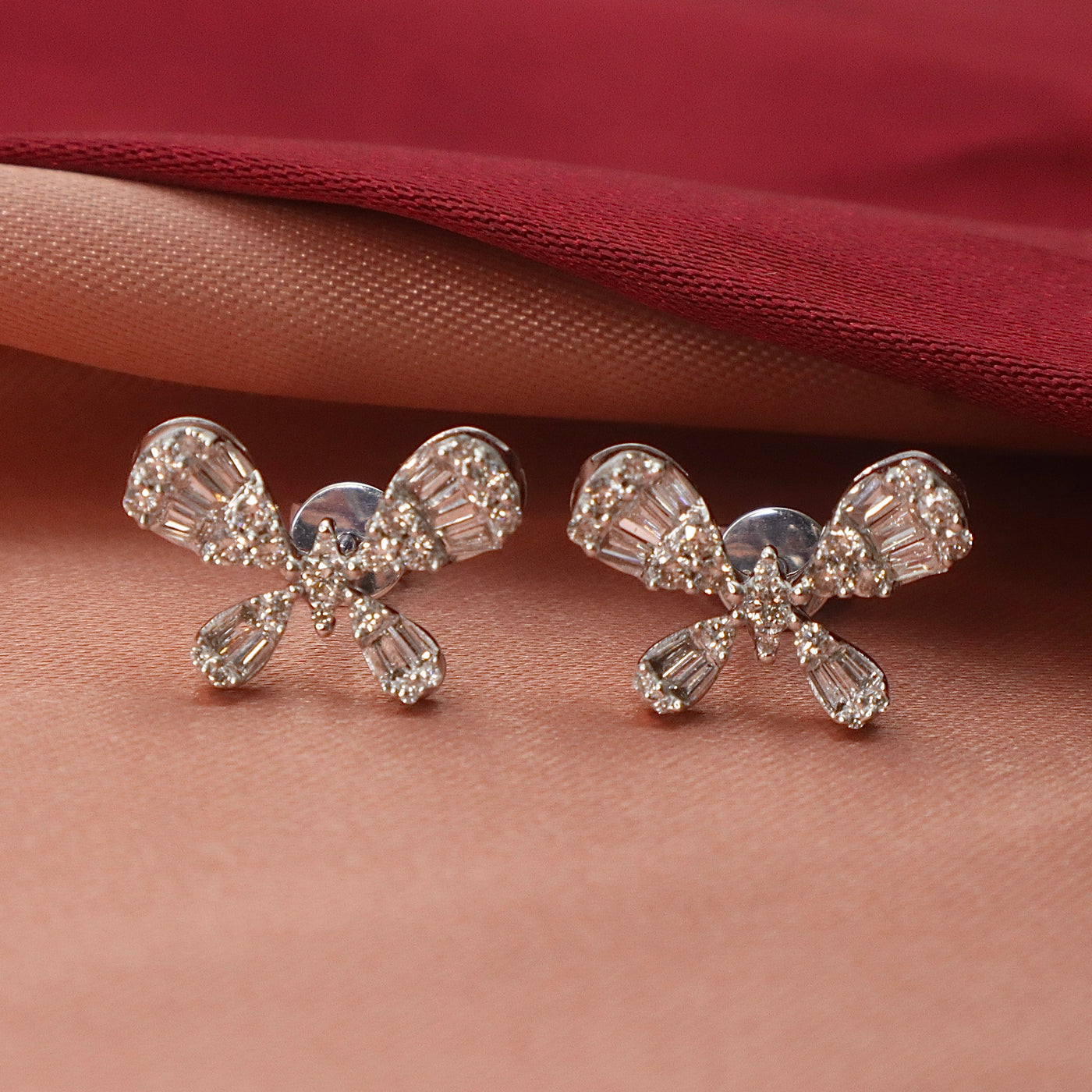 Bettle Diamond Earrings