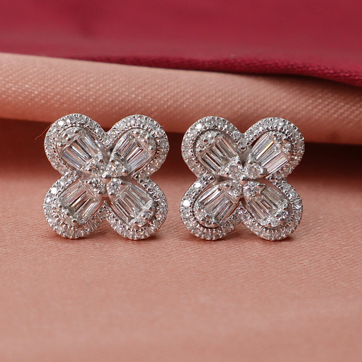 Clover Diamond Earrings