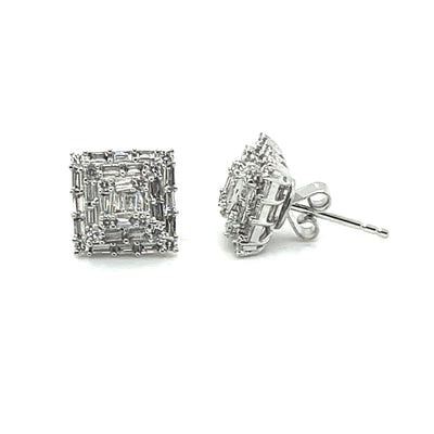 Diamond Stud Earrings